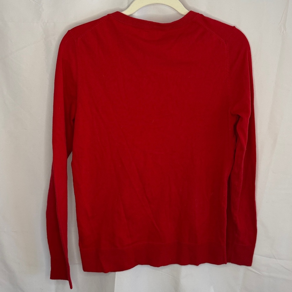 a new day Cotton Blend Women's Red Cardigan Sweater - Medium - Picture 5 of 5